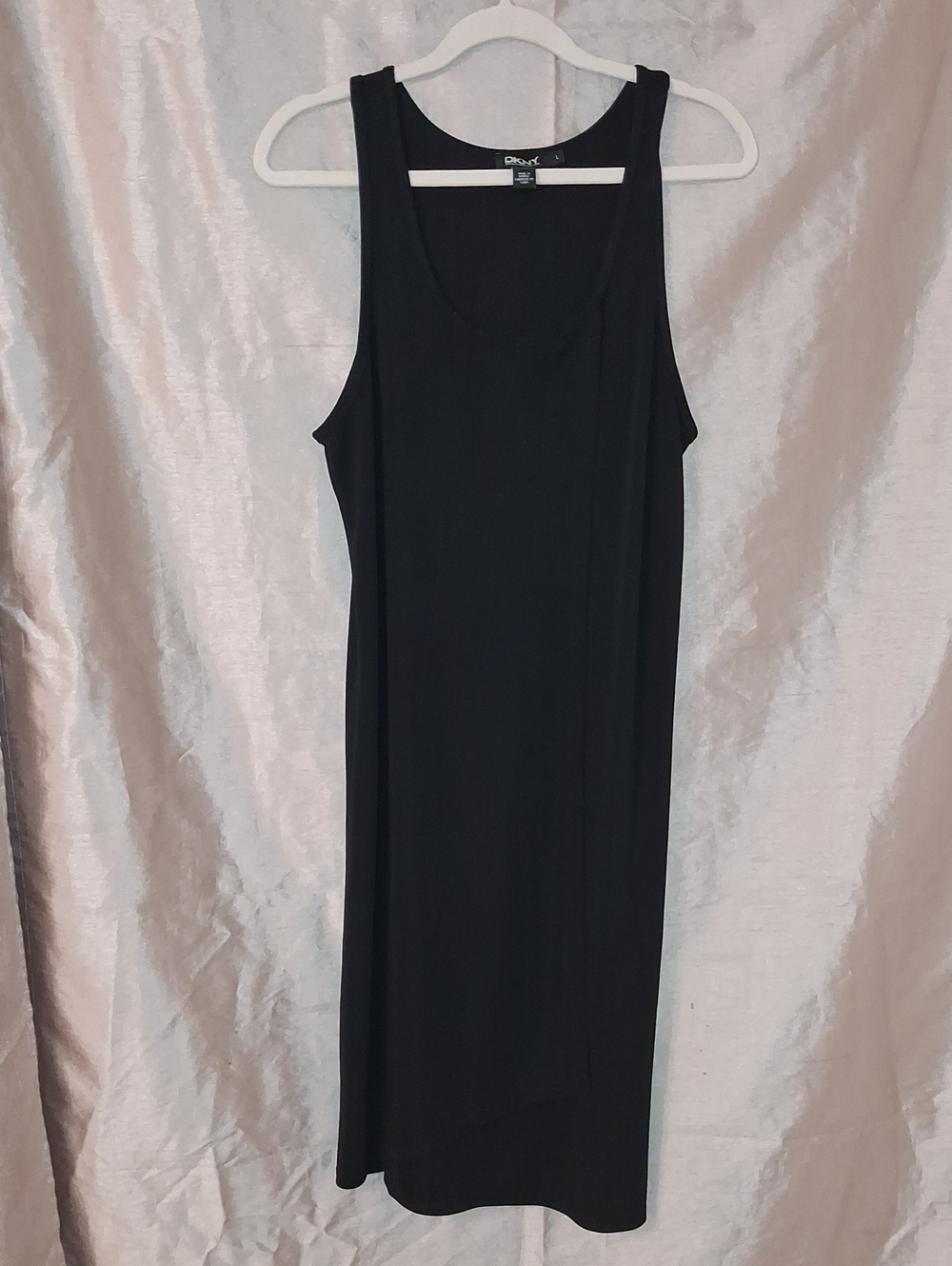DKNY Black Tank Midi Dress